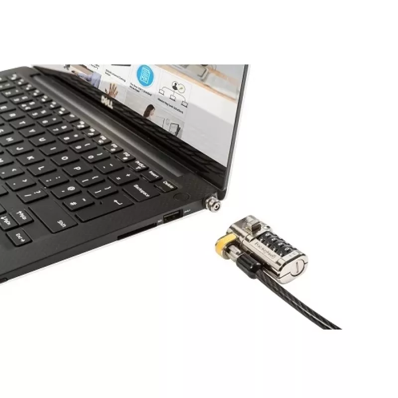 DELL 461-AAEU kabelio spyna, juoda, nerūdijantis plienas, 1,8 m