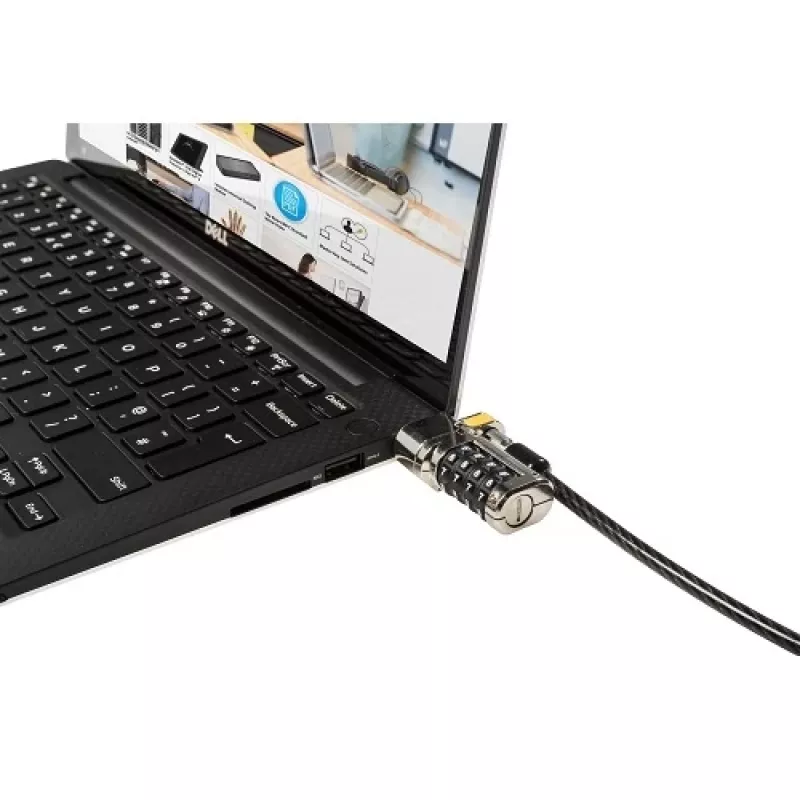 DELL 461-AAEU kabelio spyna, juoda, nerūdijantis plienas, 1,8 m