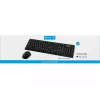 Sandberg Wireless Office DesktopSet INT belaidis klaviatūros ir pelės rinkinys, RF, membraninis, QWERTY, juodas