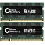 CoreParts MMA1070/4GB atminties modulis 2 x 2 GB DDR2 200-pin SO-DIMM