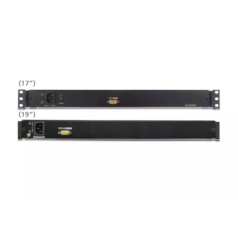 ATEN CL5716M-ATA-2XK06SG stovo konsolė 43,2 cm (17 colių) juoda 1U