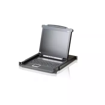 ATEN CL5716M-ATA-2XK06SG stovo konsolė 43,2 cm (17 colių) juoda 1U