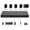 KVM jungiklis Microconnect MC-HDMIKVM0401-4K 4K Ultra HD HDMI USB