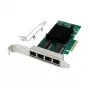 Tinklo plokštė MicroConnect I350-T4 PCIe x4 1GbE – 4 prievadų Gigabit Ethernet PCIe x4