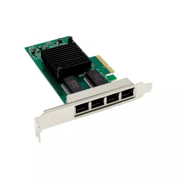 Tinklo plokštė MicroConnect I350-T4 PCIe x4 1GbE – 4 prievadų Gigabit Ethernet PCIe x4