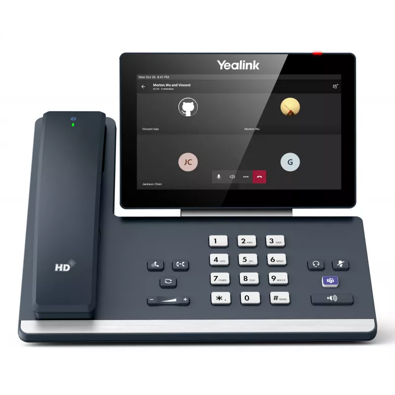 IP stalinis telefonas Yealink MP58-WH E2 Teams 7 colių liečiamuoju ekranu, HD garsas, Microsoft Teams