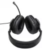 Ausinės JBL Quantum 100 BLACK, laidinės, žaidimams, 20-20000 Hz, 216 g, juodos
