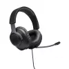 Ausinės JBL Quantum 100 BLACK, laidinės, žaidimams, 20-20000 Hz, 216 g, juodos