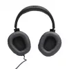 Ausinės JBL Quantum 100 BLACK, laidinės, žaidimams, 20-20000 Hz, 216 g, juodos