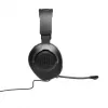 Ausinės JBL Quantum 100 BLACK, laidinės, žaidimams, 20-20000 Hz, 216 g, juodos