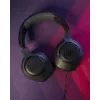 Ausinės JBL Quantum 100 BLACK, laidinės, žaidimams, 20-20000 Hz, 216 g, juodos