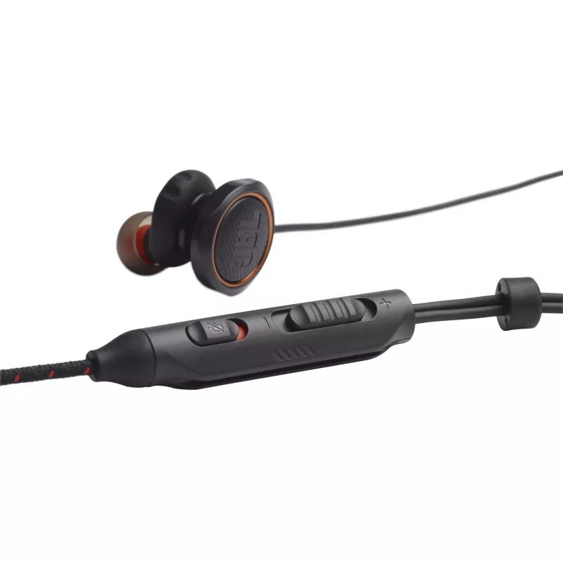 Ausinės JBL Quantum 50 BLACK, laidinės, 20–20000 Hz, žaidimams, 21 g, juodos