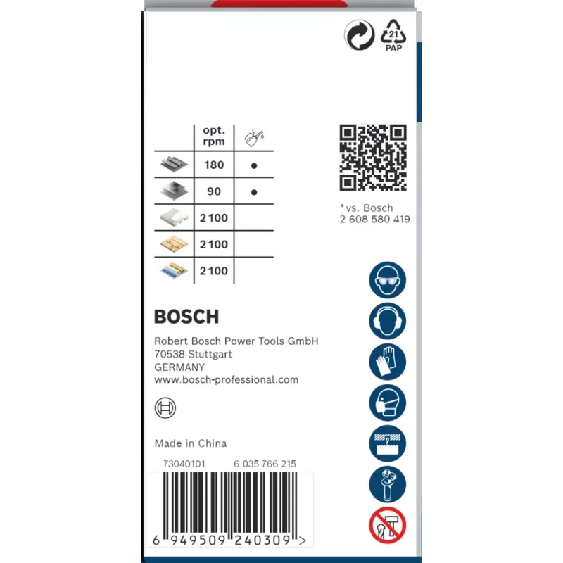 Koroninis grąžtas Bosch PRO Multi Material PC Plus 44/48 mm – vienetinis