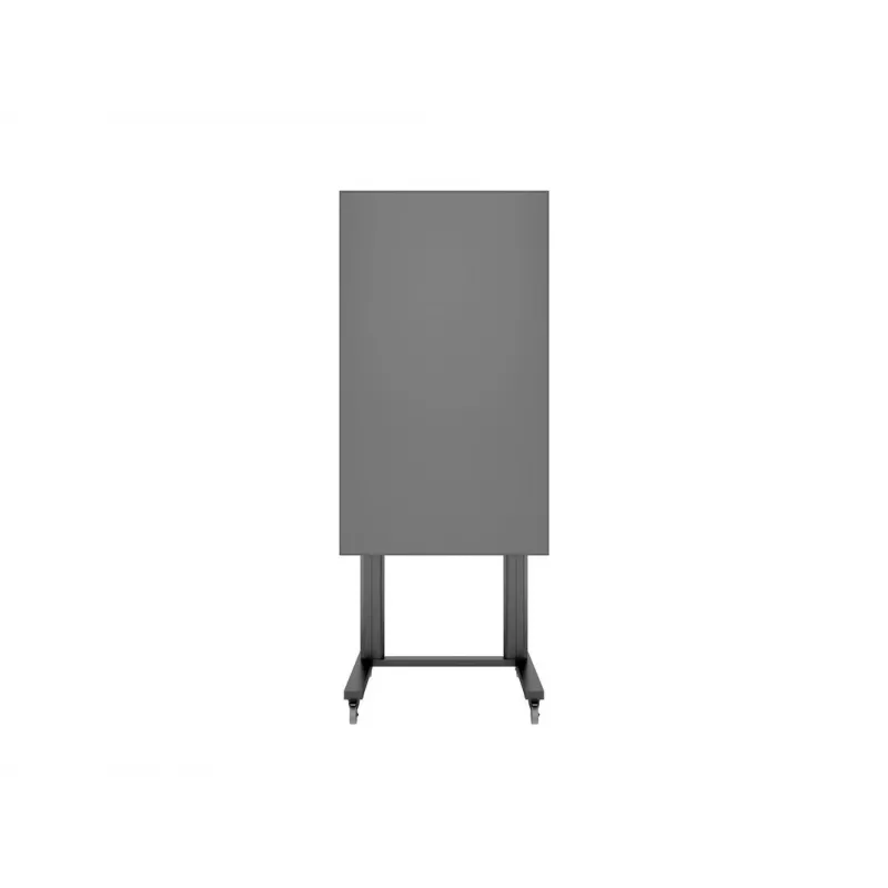 Multibrackets M Public Display Stovas 210 Dvigubas Stulpas su Ratukais Juodas