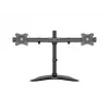 Multibrackets M Deskstand Basic Dual stovas monitoriui, laisvai pastatomas, 16 kg, 38,1 cm (15 inch), 68,6 cm (27 inch), 100 x 100 mm, juodas