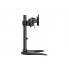 Multibrackets M Deskstand Basic Dual stovas monitoriui, laisvai pastatomas, 16 kg, 38,1 cm (15 inch), 68,6 cm (27 inch), 100 x 100 mm, juodas