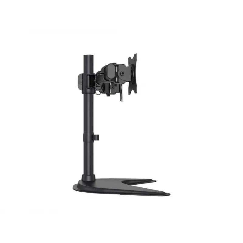Multibrackets M Deskstand Basic Dual stovas monitoriui, laisvai pastatomas, 16 kg, 38,1 cm (15 inch), 68,6 cm (27 inch), 100 x 100 mm, juodas