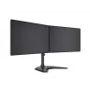 Multibrackets M Deskstand Basic Dual stovas monitoriui, laisvai pastatomas, 16 kg, 38,1 cm (15 inch), 68,6 cm (27 inch), 100 x 100 mm, juodas