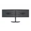 Multibrackets M Deskstand Basic Dual stovas monitoriui, laisvai pastatomas, 16 kg, 38,1 cm (15 inch), 68,6 cm (27 inch), 100 x 100 mm, juodas