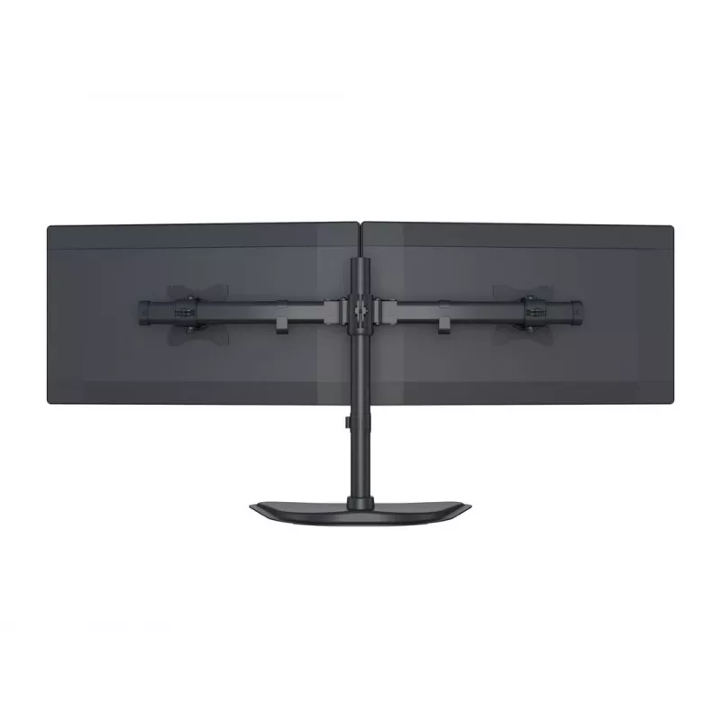 Multibrackets M Deskstand Basic Dual stovas monitoriui, laisvai pastatomas, 16 kg, 38,1 cm (15 inch), 68,6 cm (27 inch), 100 x 100 mm, juodas