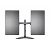 Multibrackets M Deskstand Basic Dual stovas monitoriui, laisvai pastatomas, 16 kg, 38,1 cm (15 inch), 68,6 cm (27 inch), 100 x 100 mm, juodas