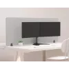 Multibrackets M Deskstand Basic Dual stovas monitoriui, laisvai pastatomas, 16 kg, 38,1 cm (15 inch), 68,6 cm (27 inch), 100 x 100 mm, juodas