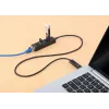 Manhattan USB-C & USB-A jungties / stotelė, 4 prievadai: Ethernet ir USB-A (x3), 5 Gbps (USB 3.2 Gen1), maitinama per USB