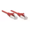 Intellinet tinklo jungiamasis kabelis Cat5e, 3 m, raudonas, CCA, F/UTP, PVC, RJ45, auksuoti kontaktai, be užkablių, su gaubtuku, polietileniniame maišelyje