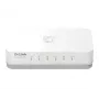 D-Link ES-1005C/E nevaldomas Fast Ethernet (10/100) jungiklis, 5 prievadai, baltas