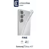 Cellularline Fine Samsung Galaxy A57 dėklas – skaidrus, plonas ir lankstus