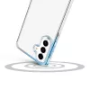 Cellularline Clear Protect - Kietas dėklas su guminiais kraštais, skirtas Galaxy A57