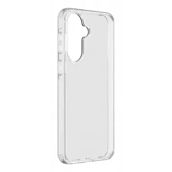 Cellularline Clear Protect – kietas dėklas Samsung Galaxy A37 su guminiais kraštais