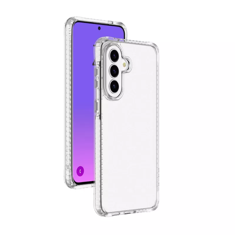 Cellularline Ultra Strong - permatomas dėklas Samsung Galaxy A57, su smūgius sugeriančiais kraštais ir oro kameromis