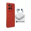 Motorola edge 60 neo + Moto Buds PG38C05749 16,1 cm (6,36 colio) dviejų SIM kortelių Android 15 5G USB Type-C 8 GB 256 GB 5200 mAh Raudona