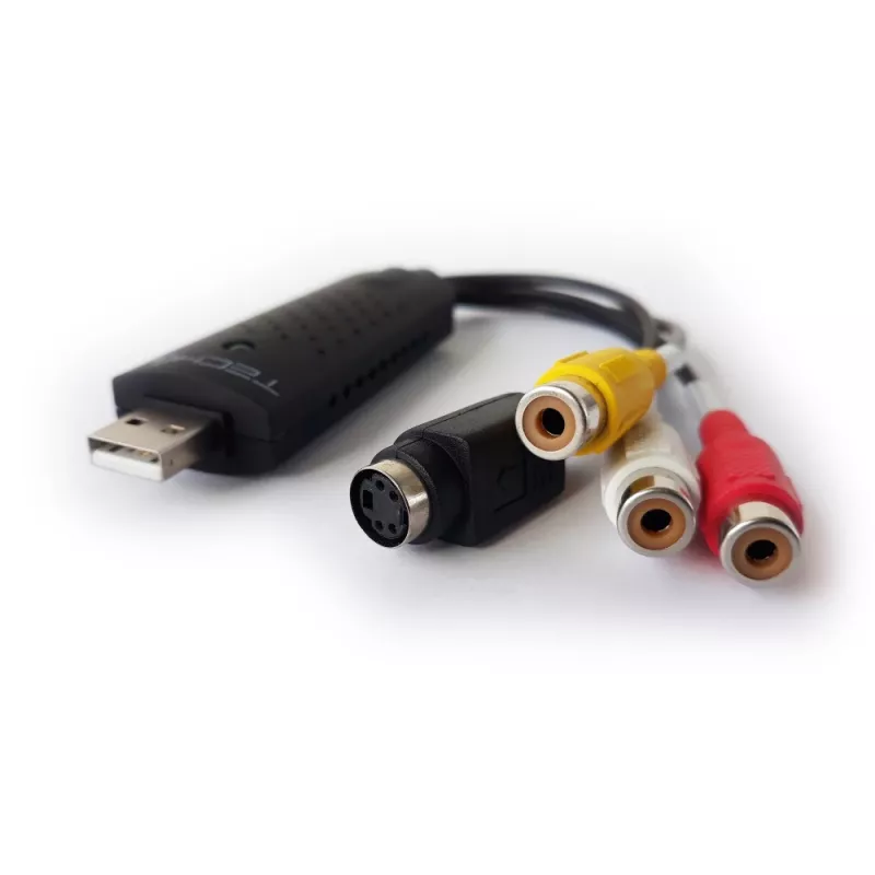 Techly I-USB-VIDEO-700TY vaizdo signalo keitiklis 720 x 576 pikseliai