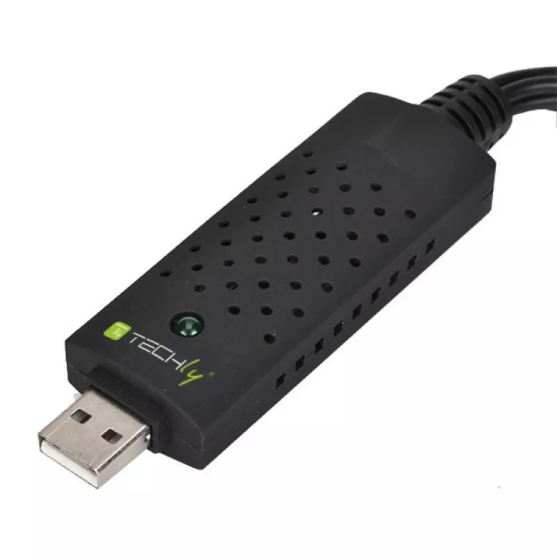 Techly I-USB-VIDEO-700TY vaizdo signalo keitiklis 720 x 576 pikseliai