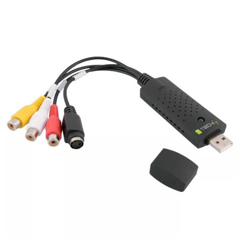 Techly I-USB-VIDEO-700TY vaizdo signalo keitiklis 720 x 576 pikseliai