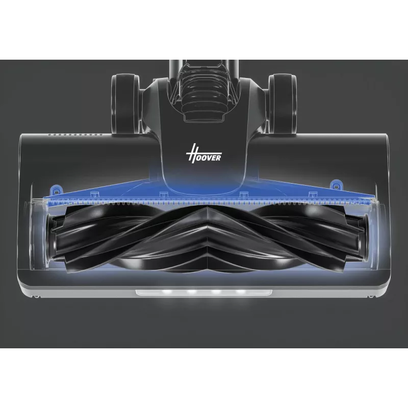 Hoover HF1P10PX 011 belaidis siurblys lazdinis, be maišelio, 0,7 l, 165 W, juoda/turquoise