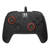 Laidinis žaidimų valdiklis Turtle Beach Rematch, skirtas Nintendo Switch 2 – USB‑C, 3 m laidas, užpakalinis mygtukas, D‑padas, juodas