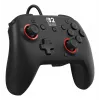Laidinis žaidimų valdiklis Turtle Beach Rematch, skirtas Nintendo Switch 2 – USB‑C, 3 m laidas, užpakalinis mygtukas, D‑padas, juodas