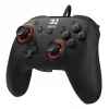 Laidinis žaidimų valdiklis Turtle Beach Rematch, skirtas Nintendo Switch 2 – USB‑C, 3 m laidas, užpakalinis mygtukas, D‑padas, juodas