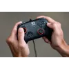 Laidinis žaidimų valdiklis Turtle Beach Rematch, skirtas Nintendo Switch 2 – USB‑C, 3 m laidas, užpakalinis mygtukas, D‑padas, juodas