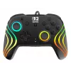 Žaidimų pultas Turtle Beach Afterglow Wave Black, laidinis, RGB, skirtas Nintendo Switch / Switch 2, USB-C, 3 m laidas