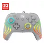 Laidinis RGB žaidimų valdiklis Turtle Beach Afterglow Wave pilka – USB‑C, 3 m laidas, skirta Nintendo Switch / Switch 2 / Switch OLED