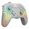 Laidinis RGB žaidimų valdiklis Turtle Beach Afterglow Wave pilka – USB‑C, 3 m laidas, skirta Nintendo Switch / Switch 2 / Switch OLED