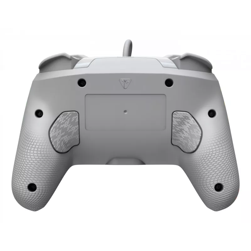 Laidinis RGB žaidimų valdiklis Turtle Beach Afterglow Wave pilka – USB‑C, 3 m laidas, skirta Nintendo Switch / Switch 2 / Switch OLED