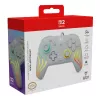 Laidinis RGB žaidimų valdiklis Turtle Beach Afterglow Wave pilka – USB‑C, 3 m laidas, skirta Nintendo Switch / Switch 2 / Switch OLED