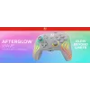 Laidinis RGB žaidimų valdiklis Turtle Beach Afterglow Wave pilka – USB‑C, 3 m laidas, skirta Nintendo Switch / Switch 2 / Switch OLED