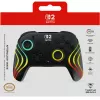 Belaidis RGB žaidimų valdiklis Turtle Beach Afterglow Wave Black, skirtas Nintendo Switch 2 – Bluetooth/USB-C, įmontuota baterija 20h, 3 m laidas