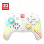 Belaidis RGB žaidimų valdiklis Turtle Beach Afterglow Wave White, skirtas Nintendo Switch 2, Bluetooth/USB-C, įmontuota baterija 20h, 3 m laidas